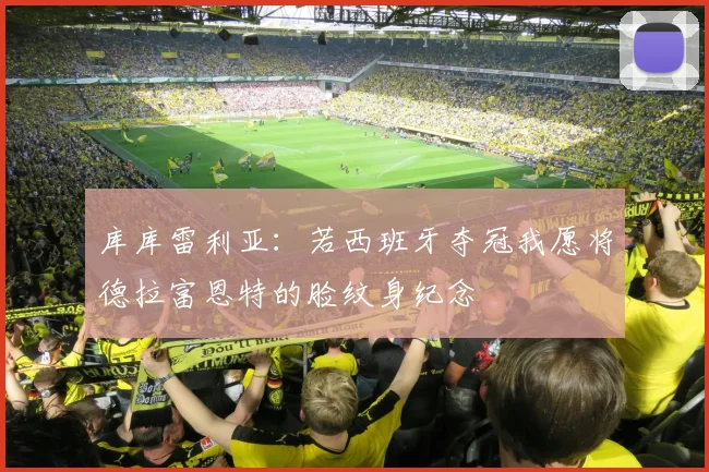 库库雷利亚：若西班牙夺冠我愿将德拉富恩特的脸纹身纪念